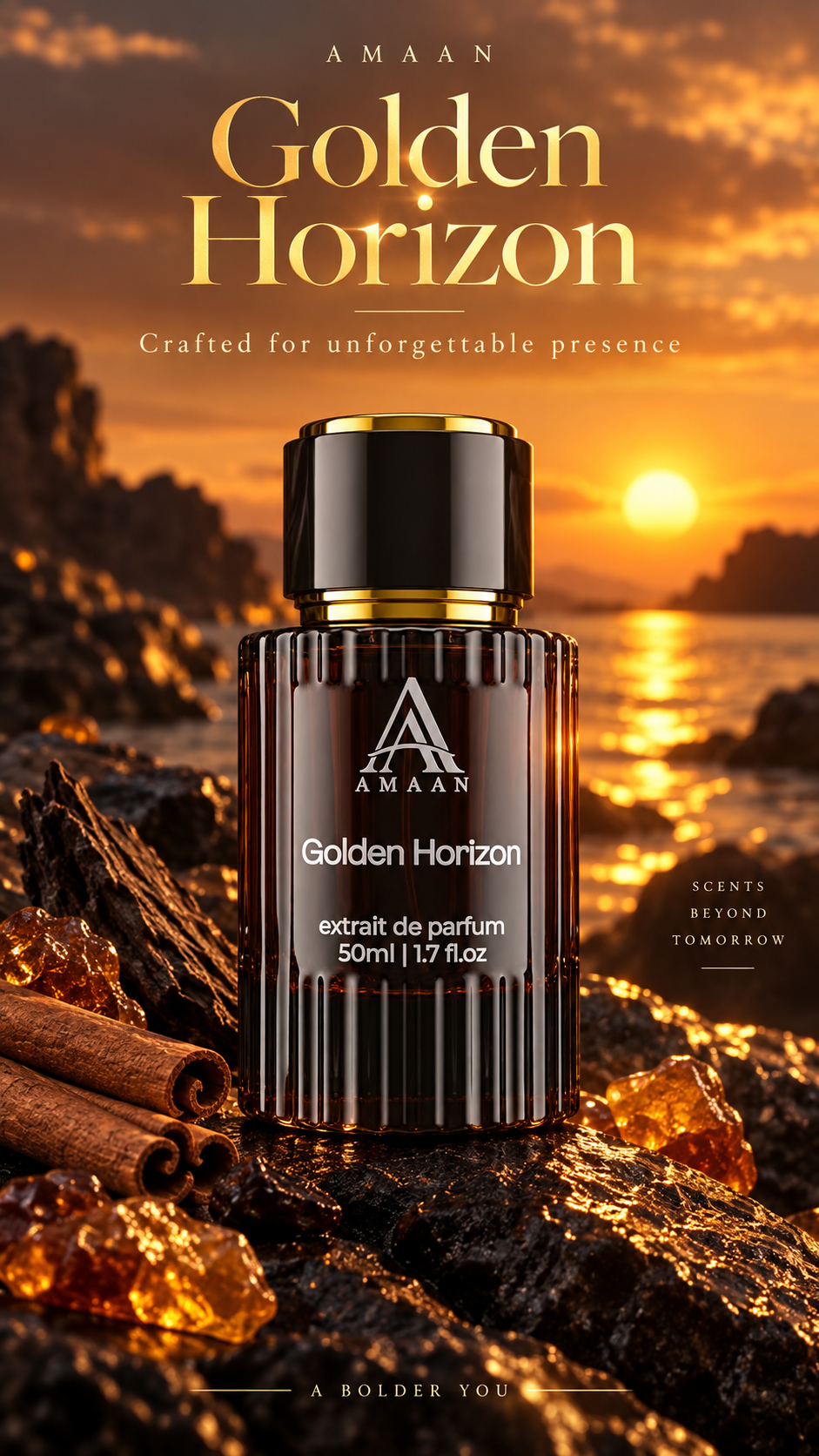 Amaan Golden Horizon extrait de parfum 50ml product hero